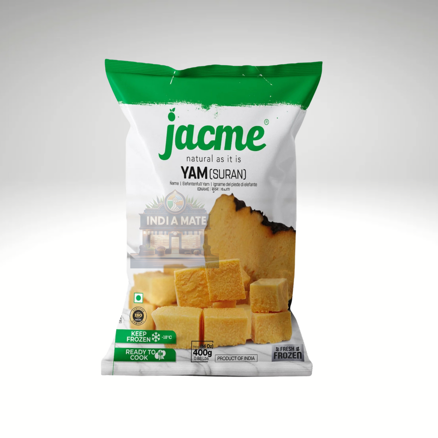 Jacme Yam suran packaging on a white background