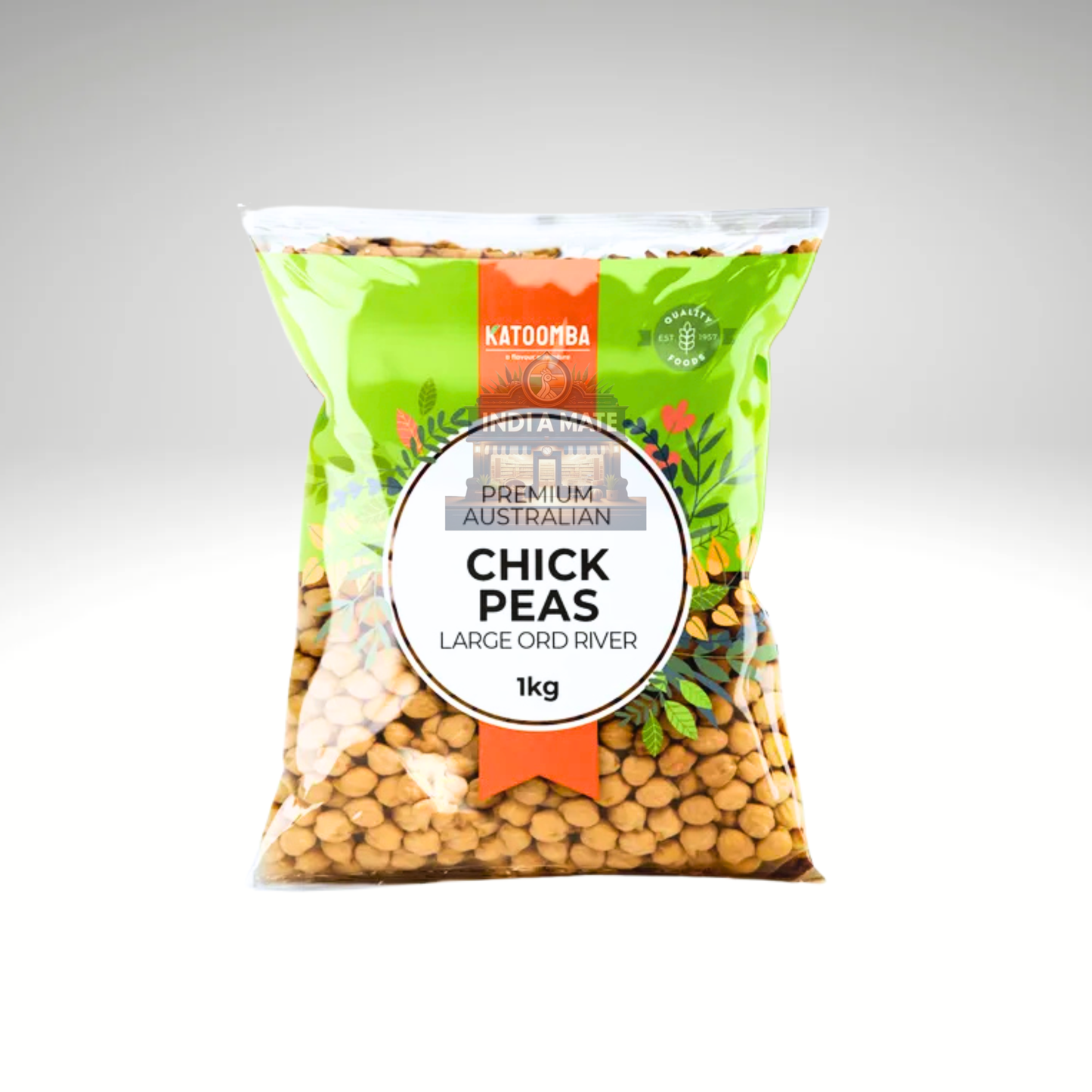 Katoomba Chick Peas Ord River Large pack – premium Australian large chickpeas with nutty flavour and creamy texture.