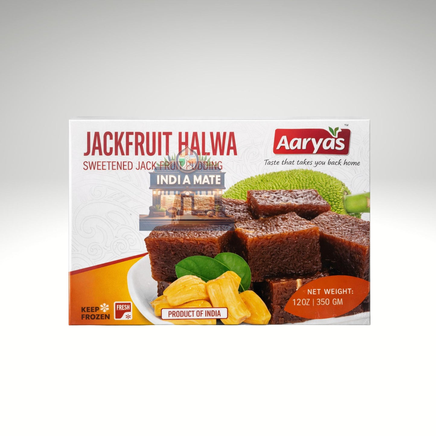 Aaryas Jackfruit Halwa – traditional Indian sweet made from ripe jackfruit.