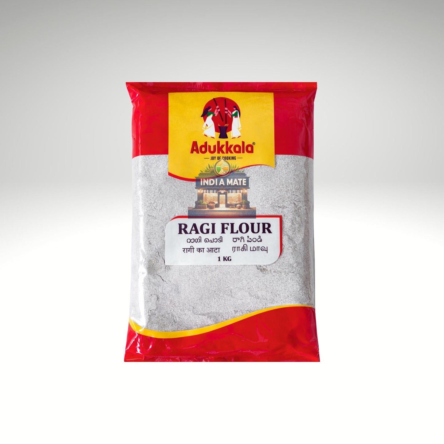 Adukkala Ragi Flour finger millet flour for healthy cooking.