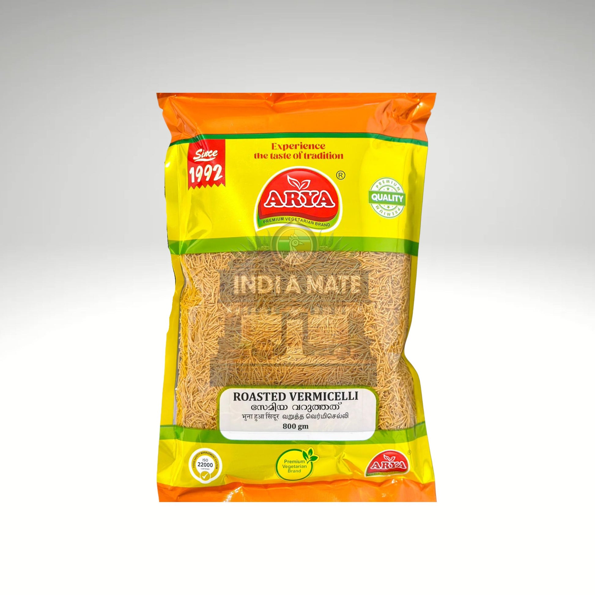 Arya Roasted Vermicelli (Semiya) – Golden roasted wheat vermicelli, perfect for upma and payasam.