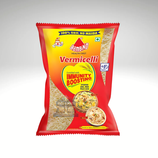 Bambino Vermicelli (Semiya) – Premium wheat vermicelli for upma, kheer, and payasam.