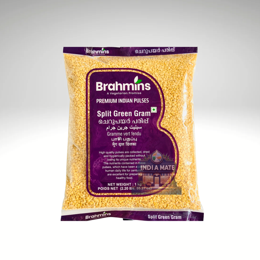 Brahmins Moong Dal – premium split green gram, high protein and easy to cook.
