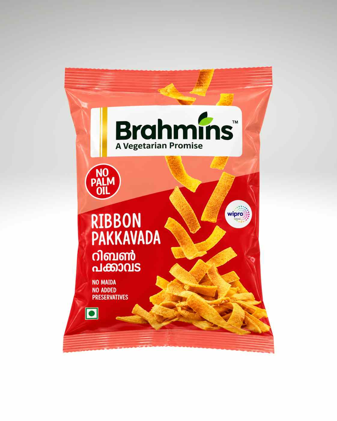 Brahmins Pakkavada Traditional Crispy Kerala Ribbon Pakoda Savoury Snack.
