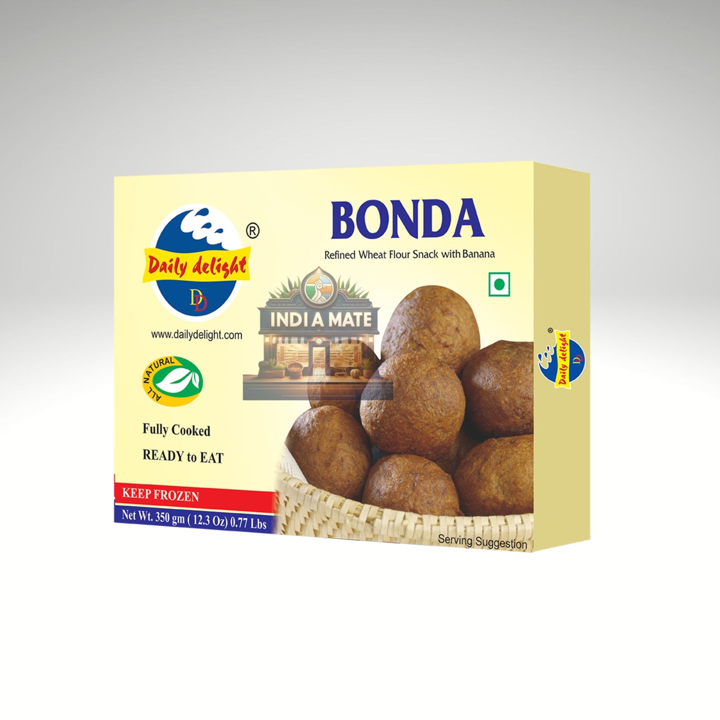 Daily Delight Bonda crispy South Indian snack with spiced potato filling.