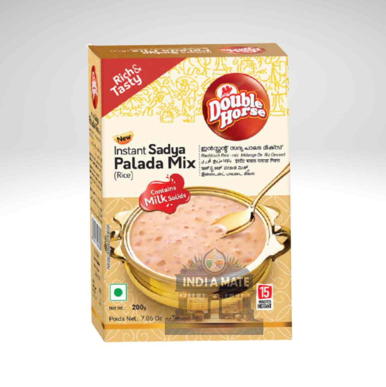 Double Horse Instant Sadua Palada Mix packaging on a white background