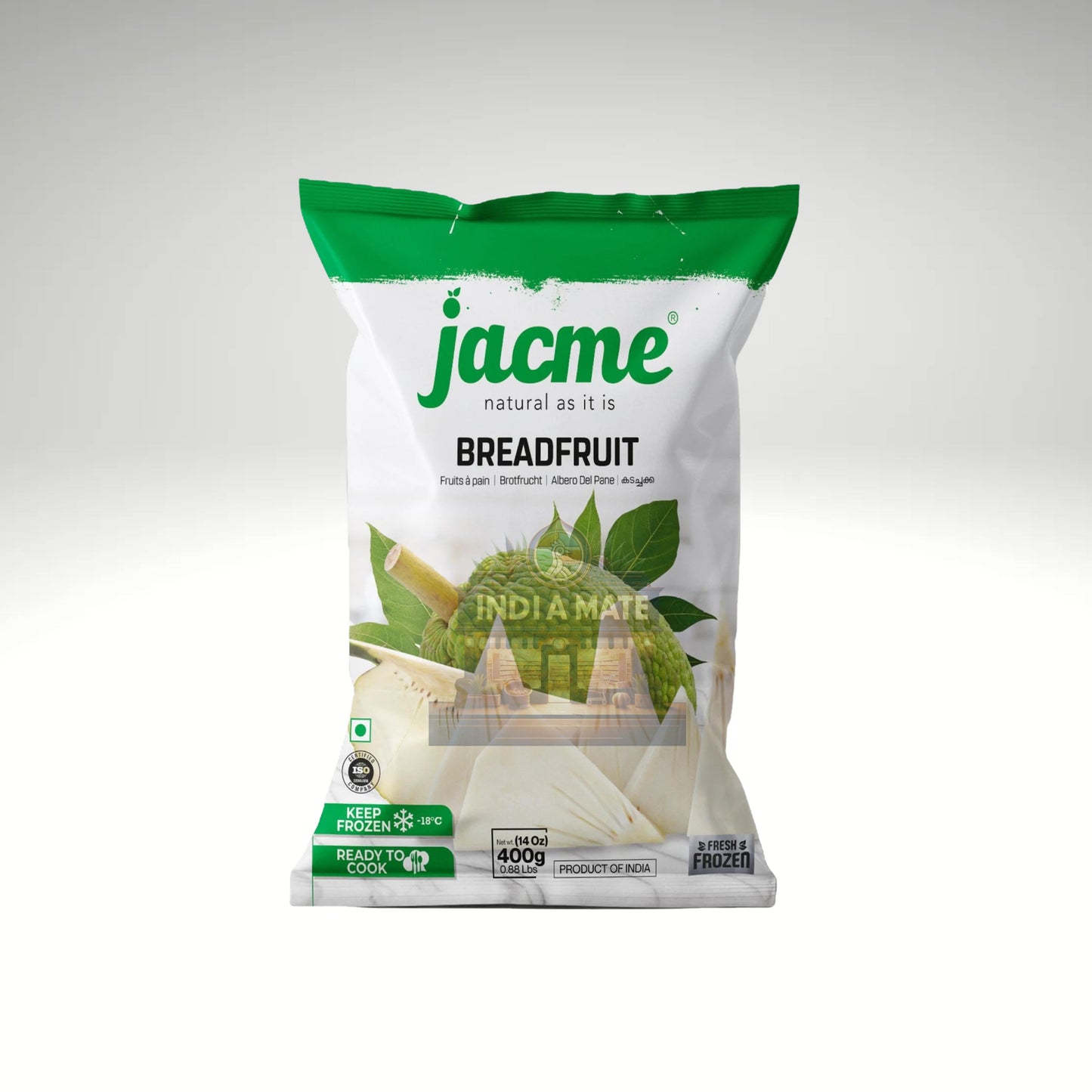 Jacme breadfruit packaging on a white background