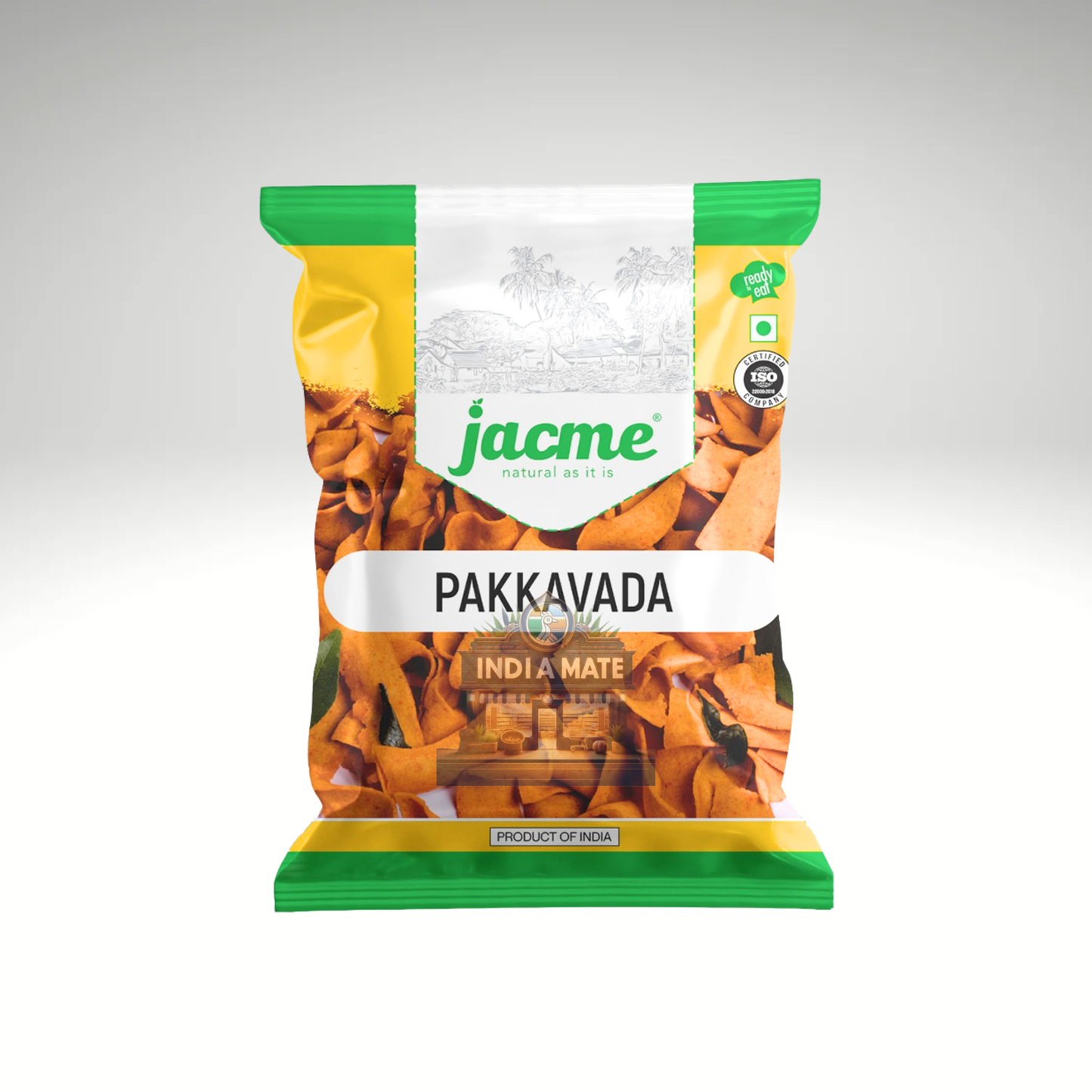 pakkavada from jacme is a popular indian snack.