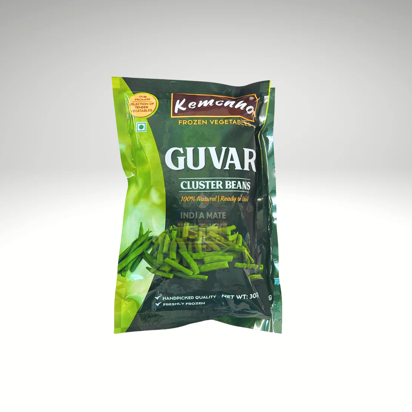 Kemchho Guvar / Cluster Beans (കൊത്തമര / गवार फली) – Fresh frozen cluster beans for Indian cooking
