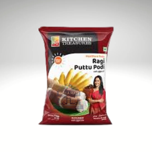 Kitchen Treasures Ragi Puttu Powder – nutritious finger millet powder for traditional puttu.