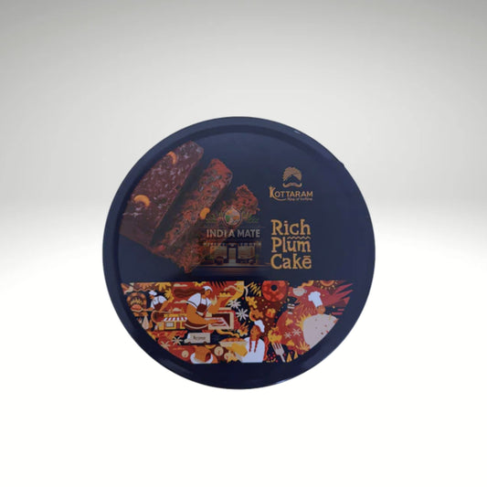 Kottaram Rich Plum Cake – moist fruit cake with dry fruits and spices, traditional bakery-style dessert.