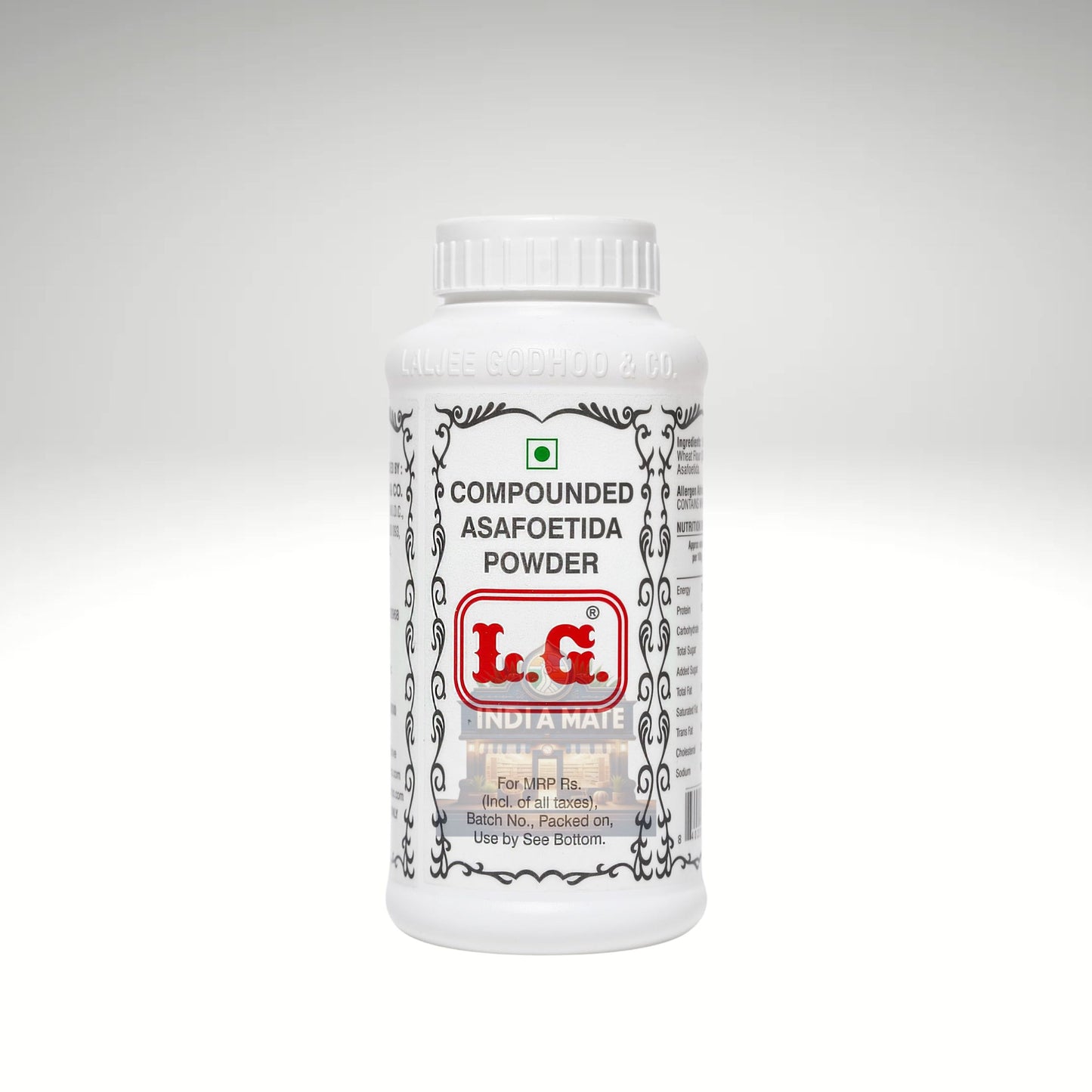 LG Asafoetida Powder - Aromatic and pungent spice for enhancing Indian dishes, available at IndiaMate.