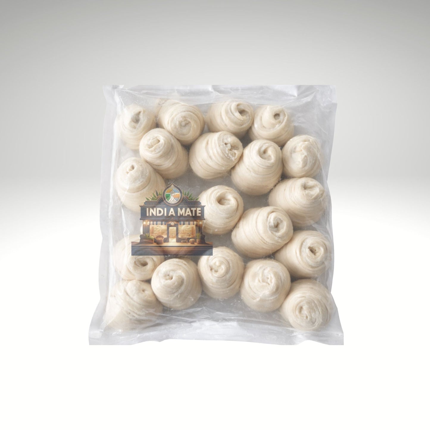 Malabar Treats Ready to cook Flower Porotta Restaurant Pack Kerala style layered frozen porotta.