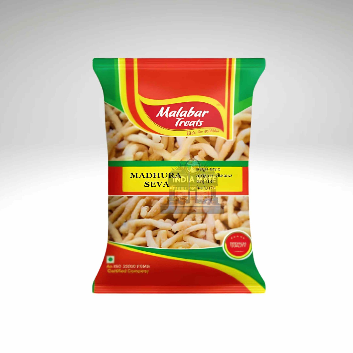 Malabar Treats Madhura Seva India Mate packaging on a white background