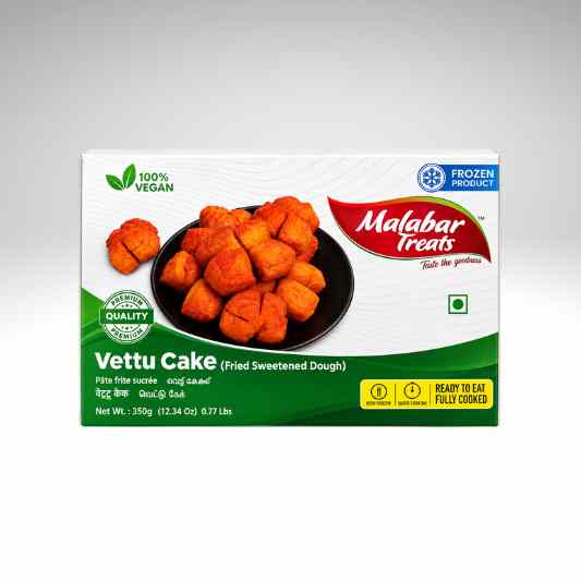 Malabar Treats Vettu Cake Traditional Kerala Tea Time Snack.