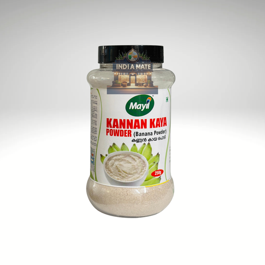 Mayil Banana Powder (കണ്ണൻകായ പൊടി) – Natural Raw Banana Powder for Baby Food and Kerala Recipes.