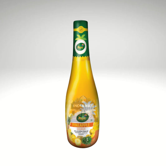 Mayil Pineapple Squash bottle – Sweet and tangy tropical fruit drink concentrate