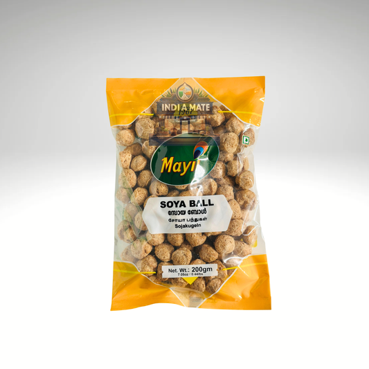 Mayil Soya Bean Balls – High Protein Vegetarian Meat Substitute for Curries and Biryanis.