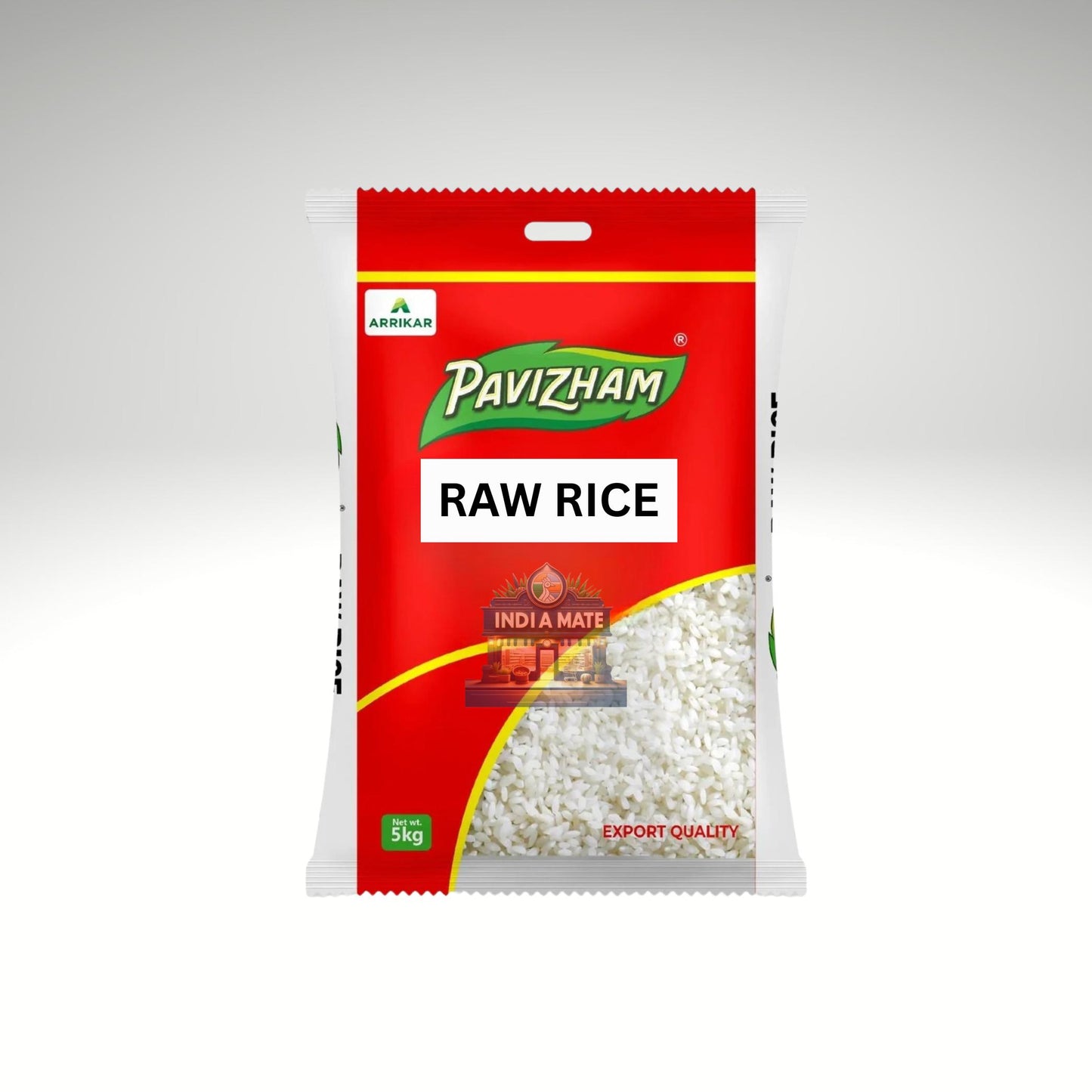 Pavizham Raw Rice β premium uncooked South Indian rice for everyday cooking.