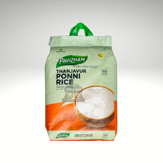 Pavizham Thanjavur Ponni Rice Raw – Premium quality South Indian raw rice in hygienic packaging