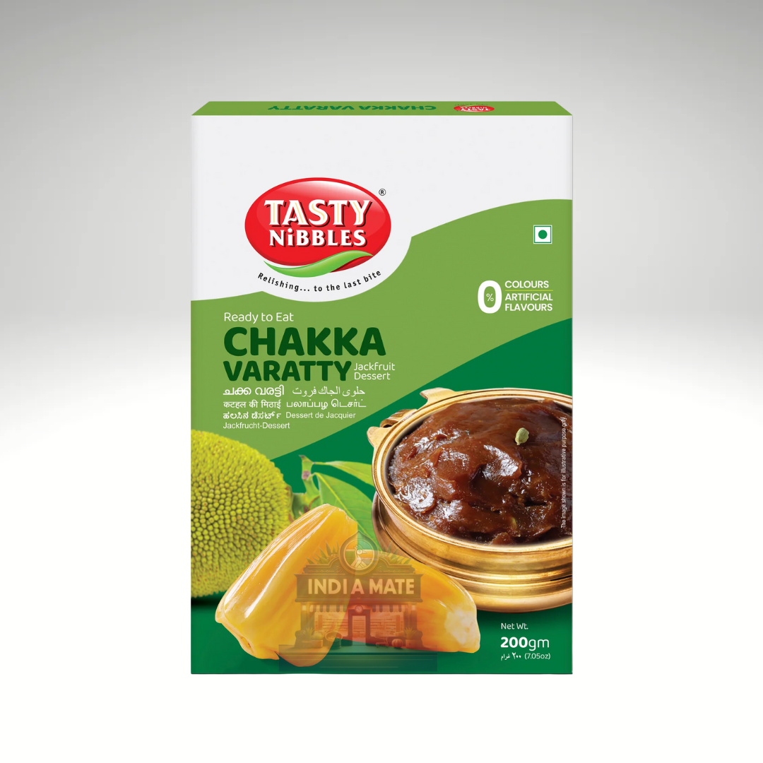 Tasty Nibbles Chakka Varattiyathu packaging on a white background