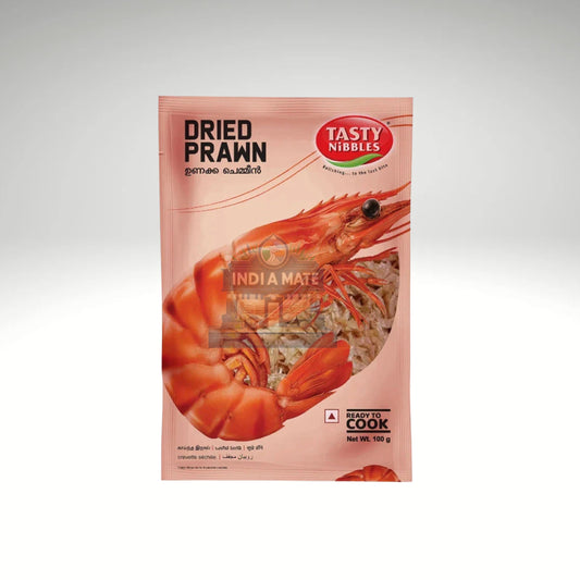 Tasty Nibbles Dried Prawn – Premium dried prawns for enhancing the flavor of curries and seafood dishes, available at IndiaMate.