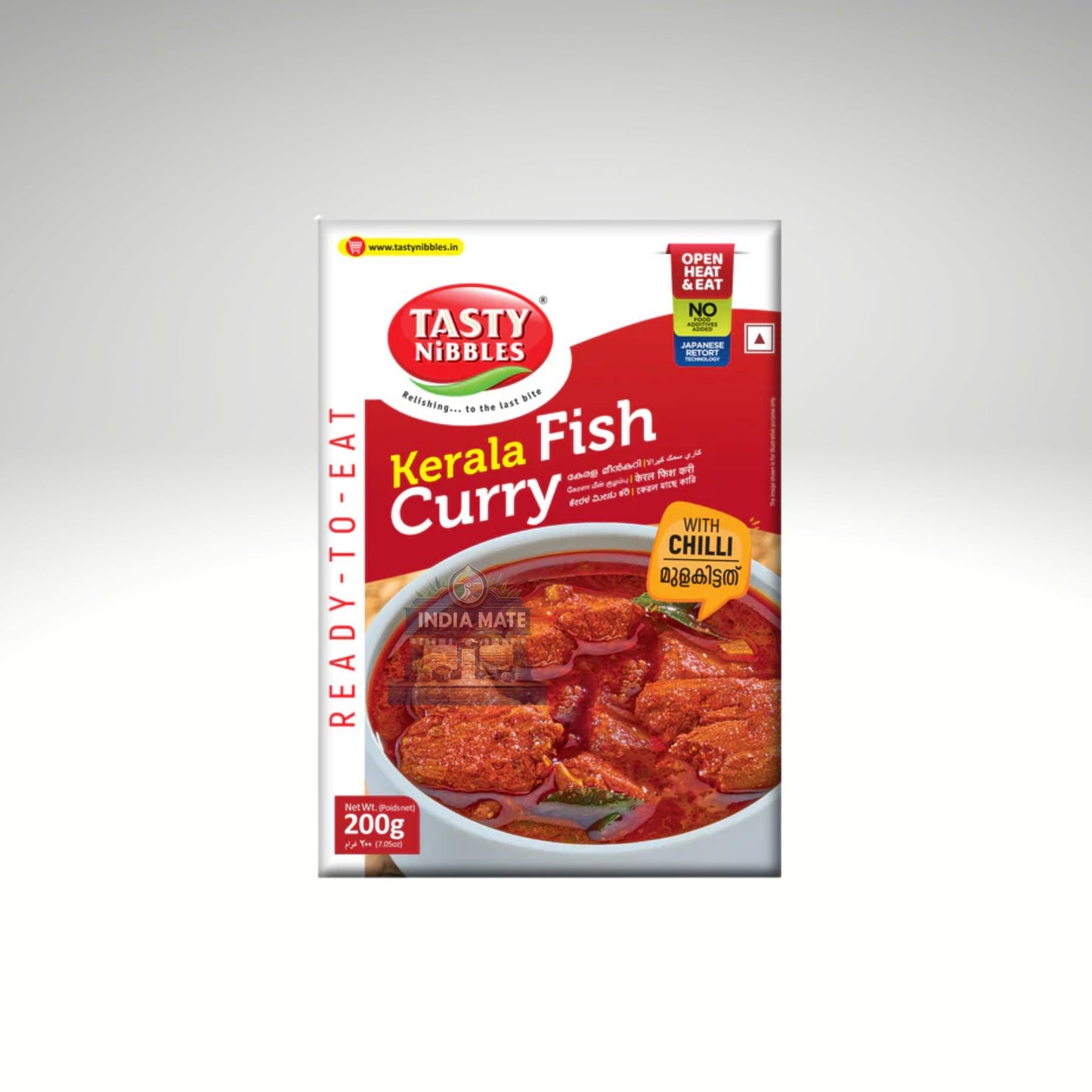 Tasty Nibbles Traditional Kerala Fish Red Curry