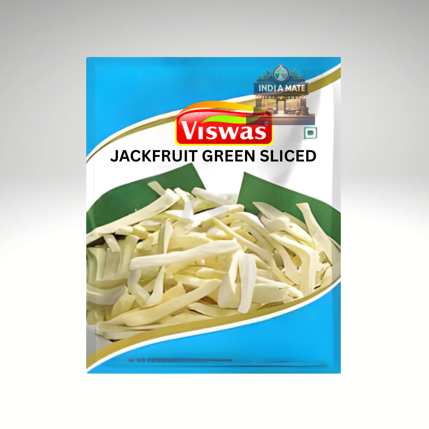Viswas Green Jackfruit Slices – Ready-to-cook fresh jackfruit.