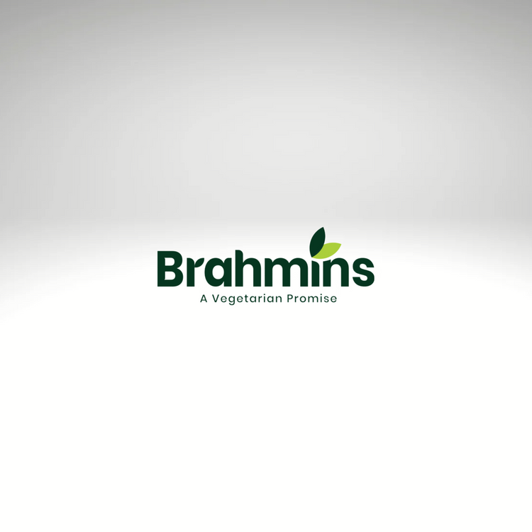 Brahmins logo - A distinctive emblem representing the Brahmins brand, known for its authentic South Indian food products.