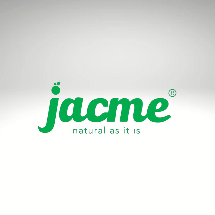 Jacme logo - A distinctive emblem representing the Jacme brand, known for its authentic South Indian food products.