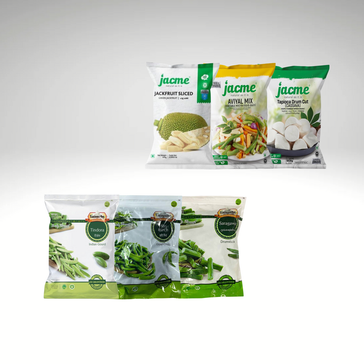 indian fruits and vegetables frozen