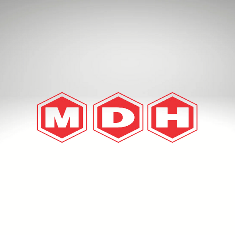 MDH logo - A distinctive emblem representing the MDH brand, renowned for its premium spices and seasoning products.