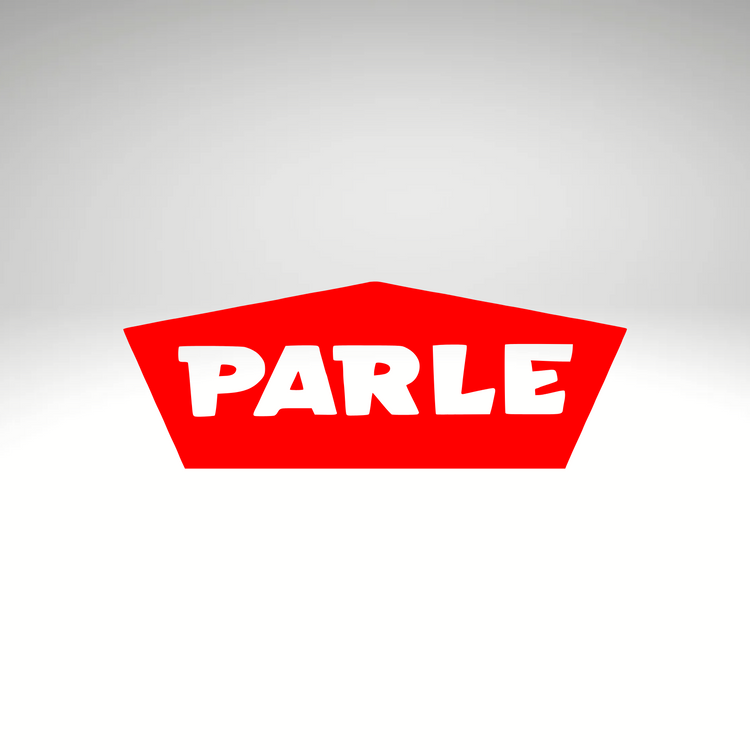 Parle logo - A recognizable emblem representing the Parle brand, known for its popular snacks and biscuits.