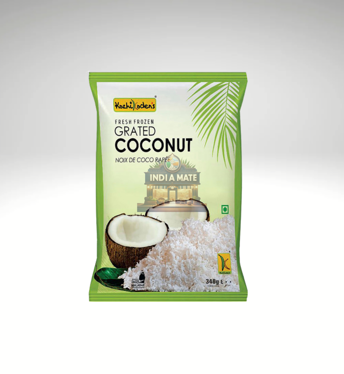 Kozhikoden's Grated Coconut in hygienic, convenient packaging, ideal for enhancing the flavour and texture of authentic South Indian and Kerala dishes.