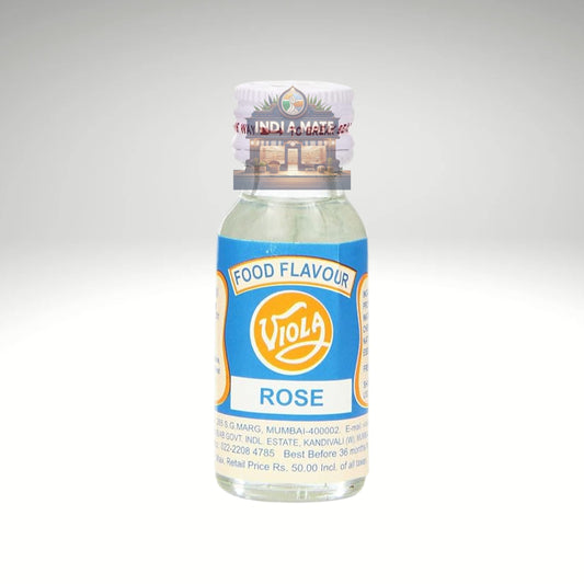 Viola Food Flavour Rose Essence – premium rose essence for desserts, drinks and baked goods.