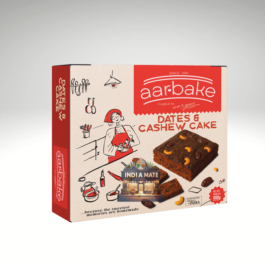Aaryas Aarbake Dates and Cashew Cake