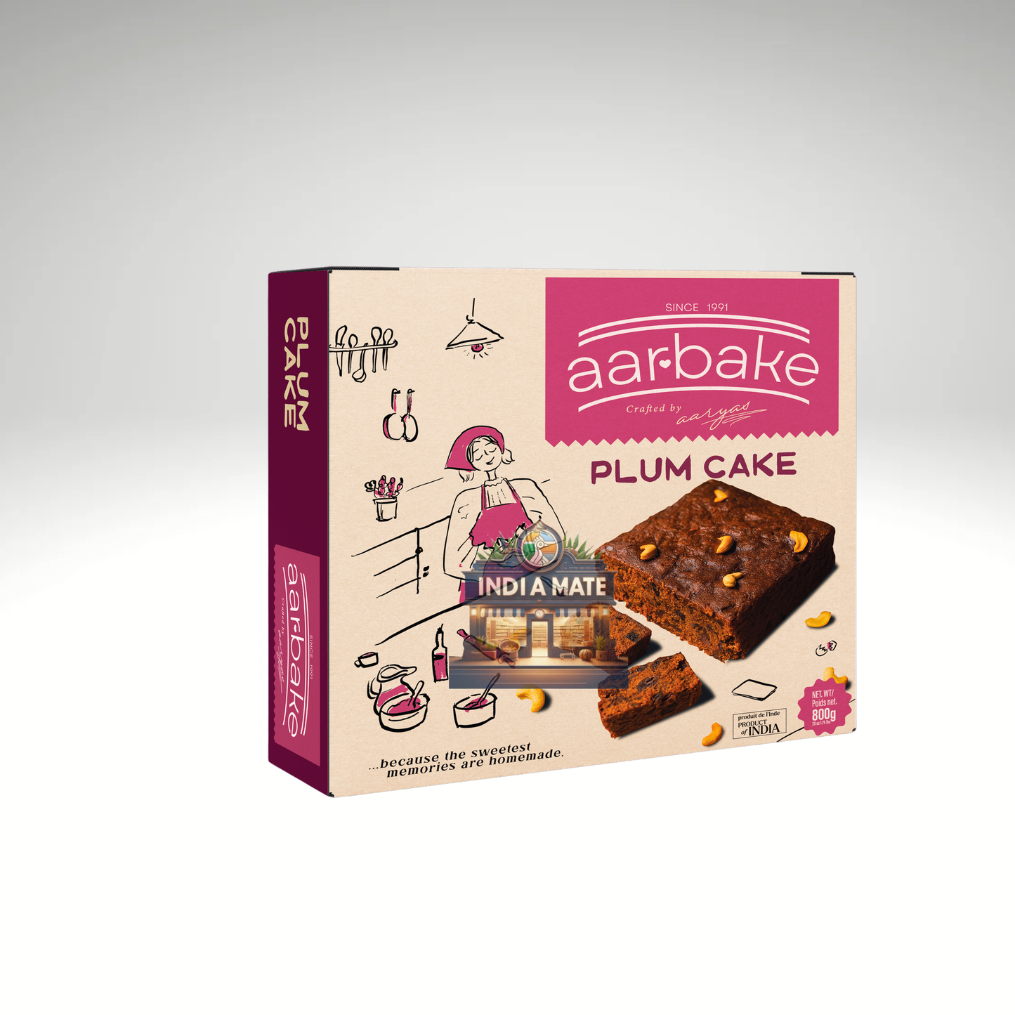 Aaryas Aarbake Plum Cake