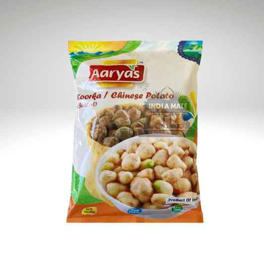 Aaryas Boiled Chinese Potato (കൂർക്ക) – Ready-to-cook South Indian vegetable