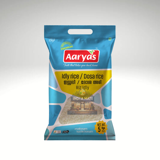 Aaryas Idli/Dosa Rice – Premium short-grain rice for soft idlis and crispy dosas
