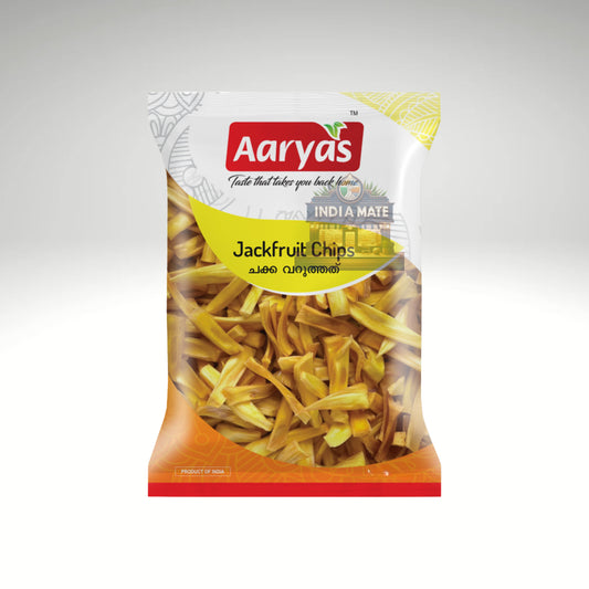 Aaryas Jackfruit Chips – Crispy Kerala-style chips made from raw jackfruit