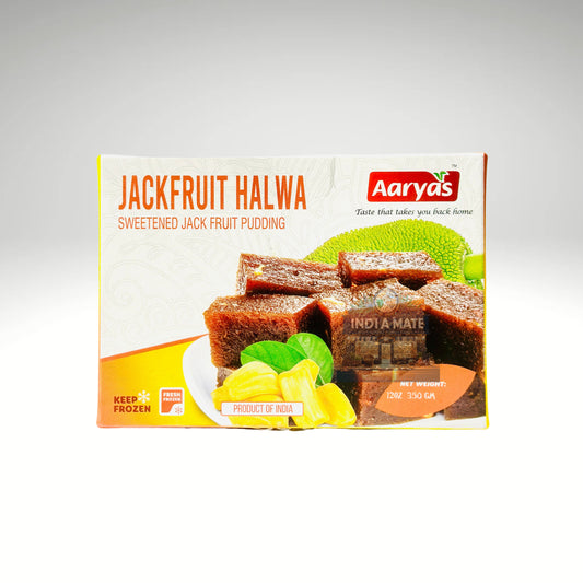 Aaryas Jackfruit Halwa – Traditional Kerala-style sweet made from ripe jackfruit, jaggery, and ghee