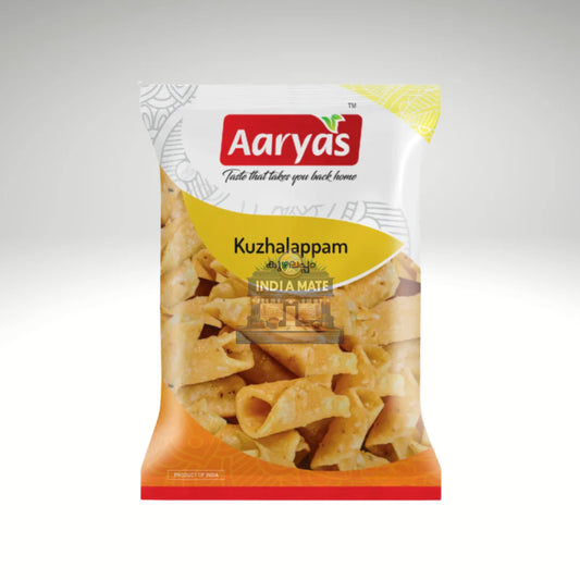 Aaryas Kuzhalappam – Traditional Kerala-style crispy rice flour snack