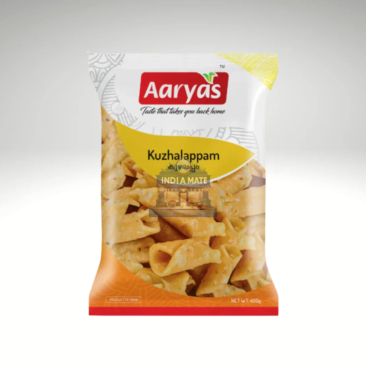 Aaryas Kuzhalappam – Traditional Kerala-style crispy rice flour snack