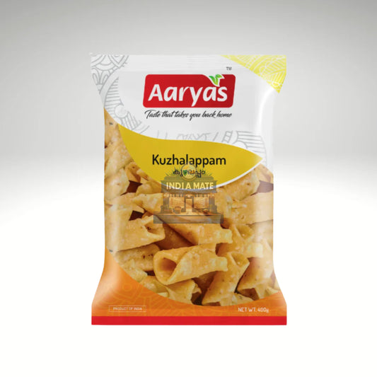 Aaryas Kuzhalappam – Traditional Kerala-style crispy rice flour snack