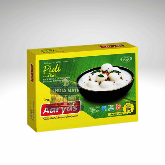 Box of Pidi India Mate by Aaryas on a white background