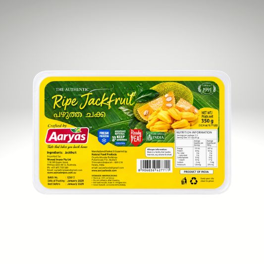 Aaryas Ripe Jackfruit Sweet Tropical Jackfruit.