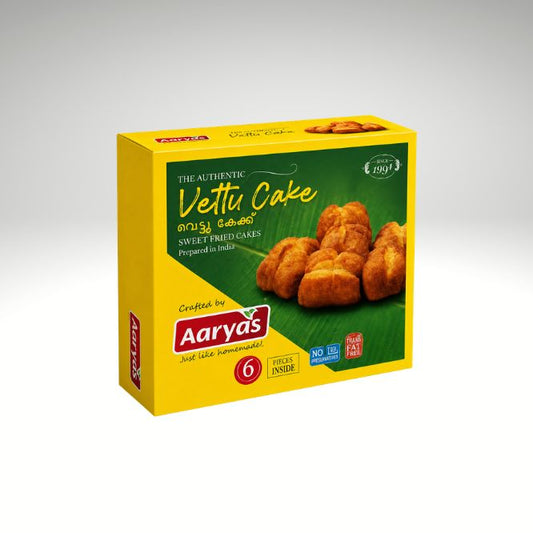 Aaryas Vettu Cake Traditional Kerala Tea Time Snack