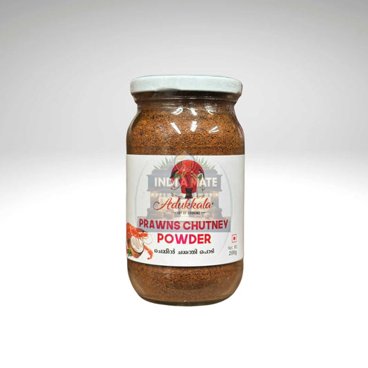 Adukkala Prawns Chutney Powder – Spicy dry seafood chutney