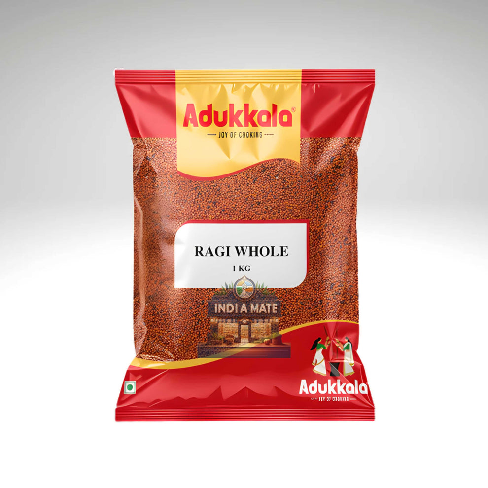 Whole Ragi Adukkala Ragi Whole (Finger Millet) – Nutritious Millet | IndiaMate