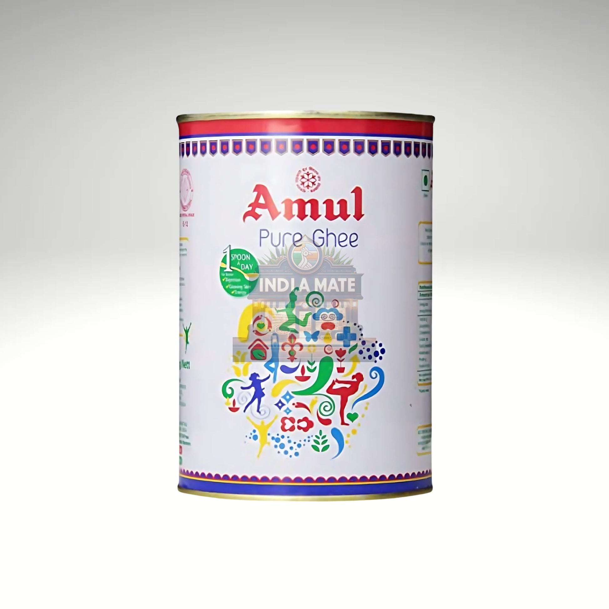Amul Ghee – Pure, aromatic clarified butter made from milk, available at IndiaMate